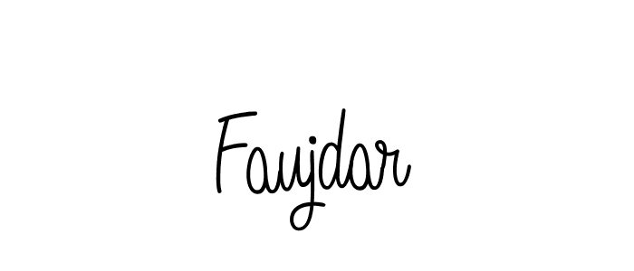 Faujdar stylish signature style. Best Handwritten Sign (Angelique-Rose-font-FFP) for my name. Handwritten Signature Collection Ideas for my name Faujdar. Faujdar signature style 5 images and pictures png