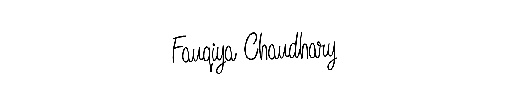 Here are the top 10 professional signature styles for the name Fauqiya Chaudhary. These are the best autograph styles you can use for your name. Fauqiya Chaudhary signature style 5 images and pictures png