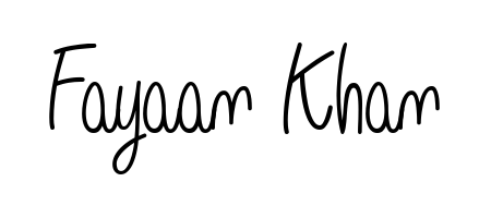 Download transparent PNG signature for name Fayaan Khan styled with Angelique-Rose-font-FFP font. Ready to paste directly into PDF and Word agreements. Fayaan Khan signature style 5 images and pictures png
