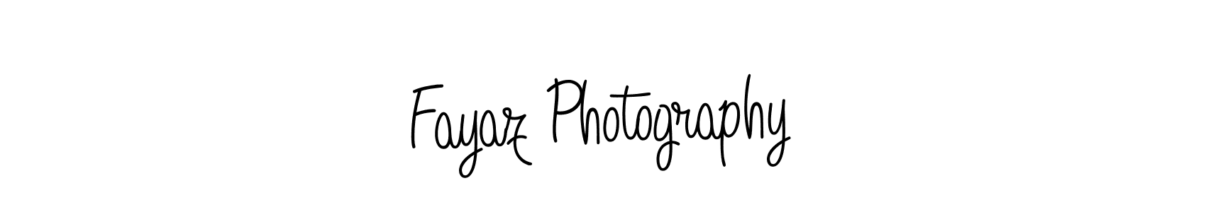 The best way (Angelique-Rose-font-FFP) to make a short signature is to pick only two or three words in your name. The name Fayaz Photography include a total of six letters. For converting this name. Fayaz Photography signature style 5 images and pictures png
