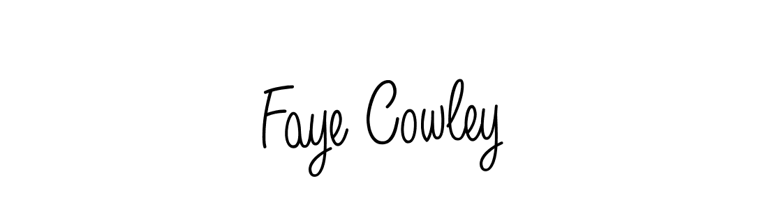 Create a beautiful signature design for name Faye Cowley. With this signature (Angelique-Rose-font-FFP) fonts, you can make a handwritten signature for free. Faye Cowley signature style 5 images and pictures png