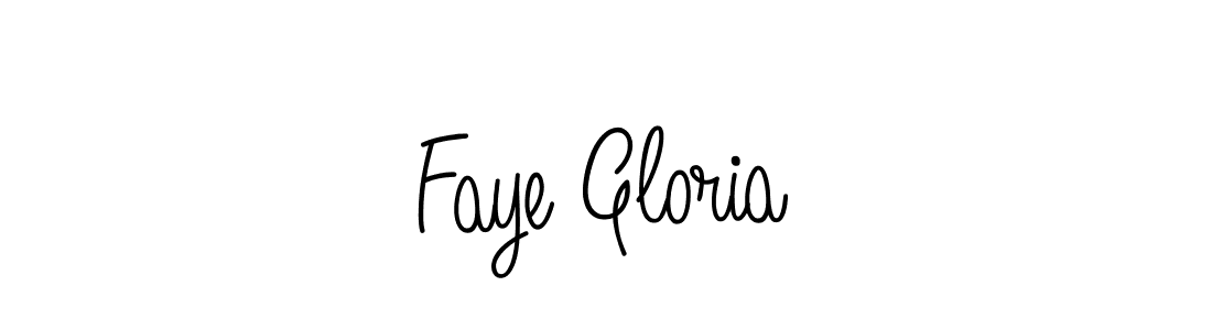 Once you've used our free online signature maker to create your best signature Angelique-Rose-font-FFP style, it's time to enjoy all of the benefits that Faye Gloria name signing documents. Faye Gloria signature style 5 images and pictures png