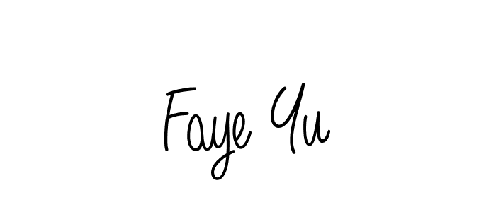 Also You can easily find your signature by using the search form. We will create Faye Yu name handwritten signature images for you free of cost using Angelique-Rose-font-FFP sign style. Faye Yu signature style 5 images and pictures png