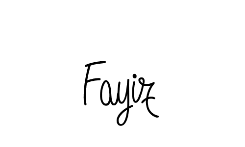 How to Draw Fayiz signature style? Angelique-Rose-font-FFP is a latest design signature styles for name Fayiz. Fayiz signature style 5 images and pictures png