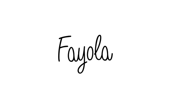 Make a beautiful signature design for name Fayola. Use this online signature maker to create a handwritten signature for free. Fayola signature style 5 images and pictures png