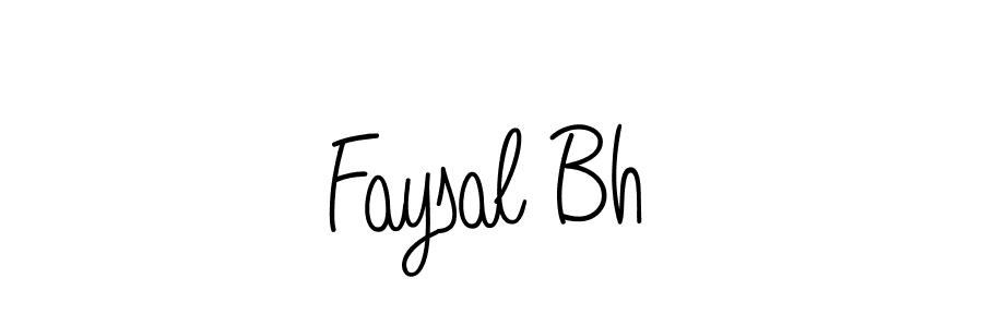 The best way (Angelique-Rose-font-FFP) to make a short signature is to pick only two or three words in your name. The name Faysal Bh include a total of six letters. For converting this name. Faysal Bh signature style 5 images and pictures png