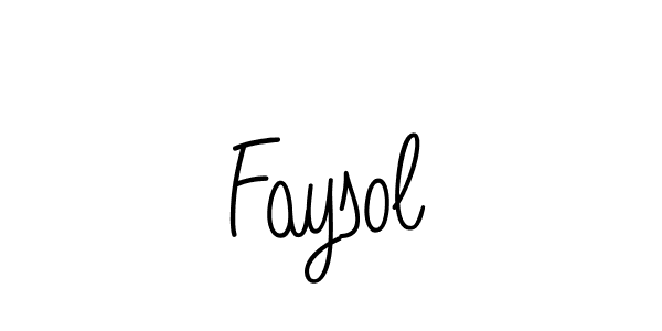 Best and Professional Signature Style for Faysol. Angelique-Rose-font-FFP Best Signature Style Collection. Faysol signature style 5 images and pictures png