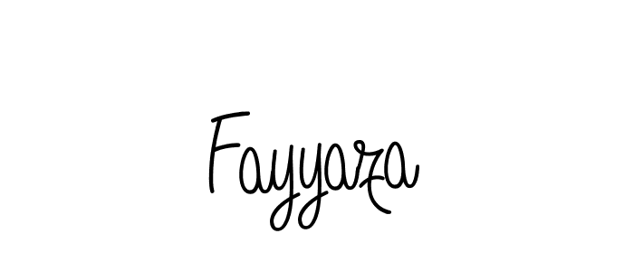 How to Draw Fayyaza signature style? Angelique-Rose-font-FFP is a latest design signature styles for name Fayyaza. Fayyaza signature style 5 images and pictures png