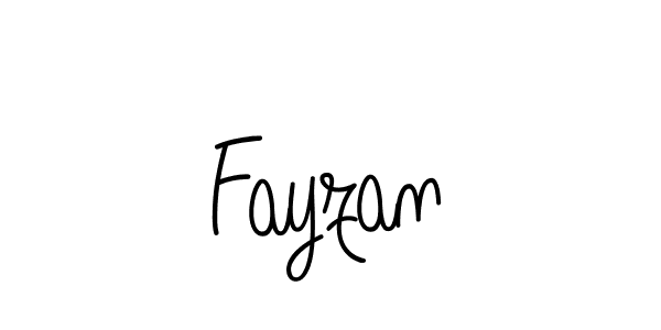 How to make Fayzan name signature. Use Angelique-Rose-font-FFP style for creating short signs online. This is the latest handwritten sign. Fayzan signature style 5 images and pictures png