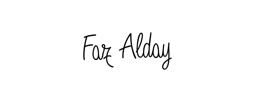 Create a beautiful signature design for name Faz Alday. With this signature (Angelique-Rose-font-FFP) fonts, you can make a handwritten signature for free. Faz Alday signature style 5 images and pictures png