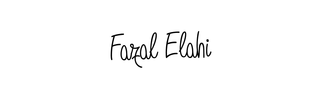 Design your own signature with our free online signature maker. With this signature software, you can create a handwritten (Angelique-Rose-font-FFP) signature for name Fazal Elahi. Fazal Elahi signature style 5 images and pictures png