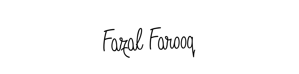 How to make Fazal Farooq signature? Angelique-Rose-font-FFP is a professional autograph style. Create handwritten signature for Fazal Farooq name. Fazal Farooq signature style 5 images and pictures png