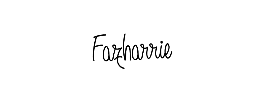 Also we have Fazharrie name is the best signature style. Create professional handwritten signature collection using Angelique-Rose-font-FFP autograph style. Fazharrie signature style 5 images and pictures png