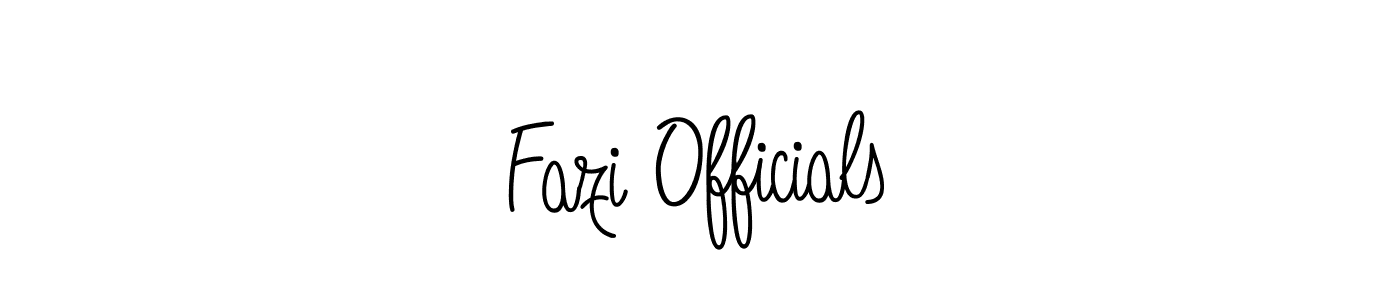 Also You can easily find your signature by using the search form. We will create Fazi Officials name handwritten signature images for you free of cost using Angelique-Rose-font-FFP sign style. Fazi Officials signature style 5 images and pictures png