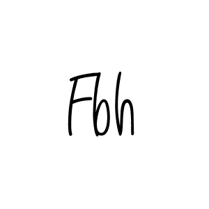 How to make Fbh signature? Angelique-Rose-font-FFP is a professional autograph style. Create handwritten signature for Fbh name. Fbh signature style 5 images and pictures png