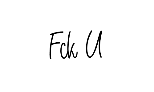 You can use this online signature creator to create a handwritten signature for the name Fck U. This is the best online autograph maker. Fck U signature style 5 images and pictures png