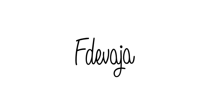 Also we have Fdevaja name is the best signature style. Create professional handwritten signature collection using Angelique-Rose-font-FFP autograph style. Fdevaja signature style 5 images and pictures png