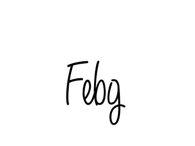 Also we have Febg name is the best signature style. Create professional handwritten signature collection using Angelique-Rose-font-FFP autograph style. Febg signature style 5 images and pictures png