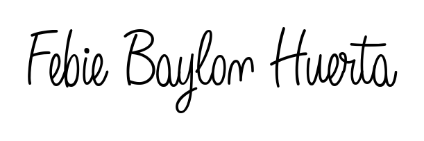 Upgrade your professional image with Febie Baylon Huerta signature created with Angelique-Rose-font-FFP font. Fast, free, and watermark-free download. Febie Baylon Huerta signature style 5 images and pictures png