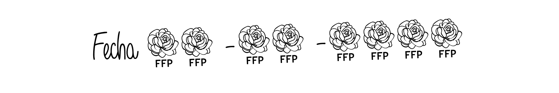 Make a beautiful signature design for name Fecha 15 -03 -2024. With this signature (Angelique-Rose-font-FFP) style, you can create a handwritten signature for free. Fecha 15 -03 -2024 signature style 5 images and pictures png