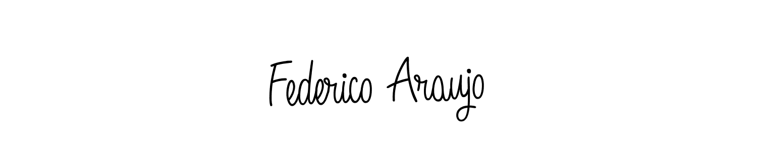 Make a short Federico Araujo signature style. Manage your documents anywhere anytime using Angelique-Rose-font-FFP. Create and add eSignatures, submit forms, share and send files easily. Federico Araujo signature style 5 images and pictures png