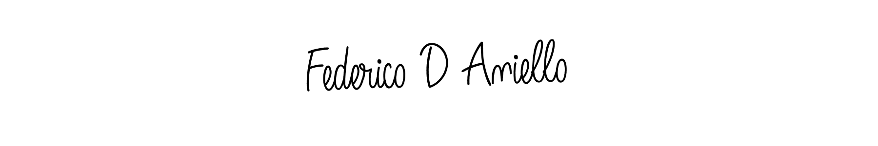 Also You can easily find your signature by using the search form. We will create Federico D Aniello name handwritten signature images for you free of cost using Angelique-Rose-font-FFP sign style. Federico D Aniello signature style 5 images and pictures png