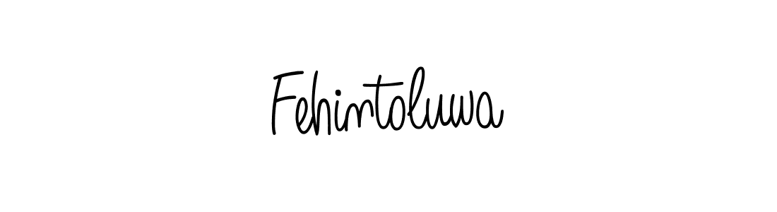 Use a signature maker to create a handwritten signature online. With this signature software, you can design (Angelique-Rose-font-FFP) your own signature for name Fehintoluwa. Fehintoluwa signature style 5 images and pictures png