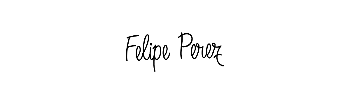 Create a beautiful signature design for name Felipe Perez. With this signature (Angelique-Rose-font-FFP) fonts, you can make a handwritten signature for free. Felipe Perez signature style 5 images and pictures png