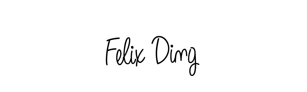 Also we have Felix Ding name is the best signature style. Create professional handwritten signature collection using Angelique-Rose-font-FFP autograph style. Felix Ding signature style 5 images and pictures png
