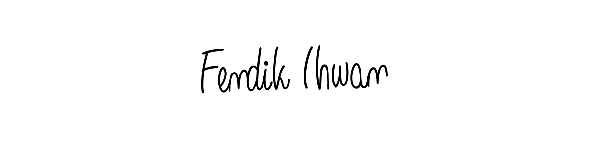 Angelique-Rose-font-FFP is a professional signature style that is perfect for those who want to add a touch of class to their signature. It is also a great choice for those who want to make their signature more unique. Get Fendik Ihwan name to fancy signature for free. Fendik Ihwan signature style 5 images and pictures png