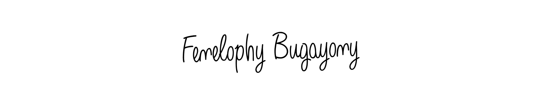 It looks lik you need a new signature style for name Fenelophy Bugayony. Design unique handwritten (Angelique-Rose-font-FFP) signature with our free signature maker in just a few clicks. Fenelophy Bugayony signature style 5 images and pictures png