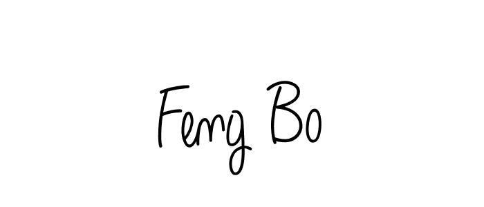 How to make Feng Bo signature? Angelique-Rose-font-FFP is a professional autograph style. Create handwritten signature for Feng Bo name. Feng Bo signature style 5 images and pictures png