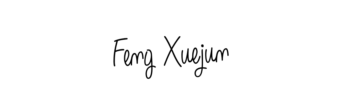 How to make Feng Xuejun signature? Angelique-Rose-font-FFP is a professional autograph style. Create handwritten signature for Feng Xuejun name. Feng Xuejun signature style 5 images and pictures png