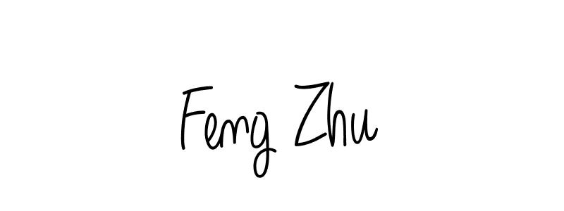Also we have Feng Zhu name is the best signature style. Create professional handwritten signature collection using Angelique-Rose-font-FFP autograph style. Feng Zhu signature style 5 images and pictures png