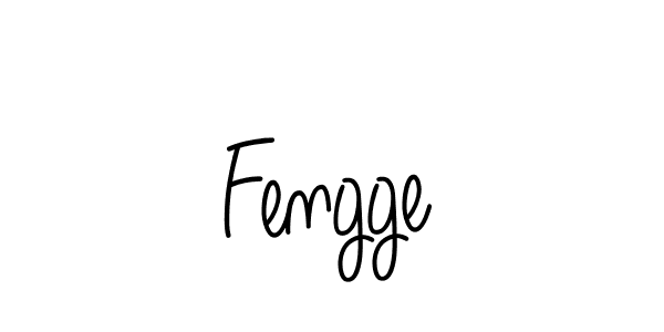 Design your own signature with our free online signature maker. With this signature software, you can create a handwritten (Angelique-Rose-font-FFP) signature for name Fengge. Fengge signature style 5 images and pictures png