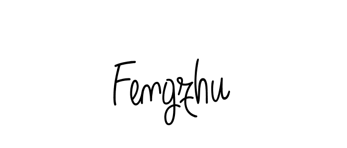 Design your own signature with our free online signature maker. With this signature software, you can create a handwritten (Angelique-Rose-font-FFP) signature for name Fengzhu. Fengzhu signature style 5 images and pictures png