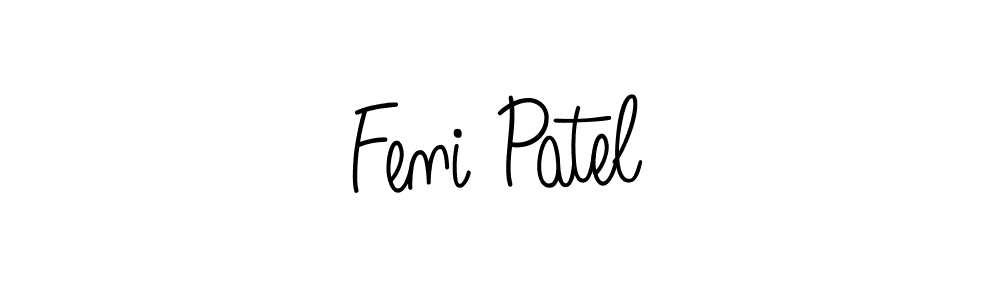 if you are searching for the best signature style for your name Feni Patel. so please give up your signature search. here we have designed multiple signature styles  using Angelique-Rose-font-FFP. Feni Patel signature style 5 images and pictures png