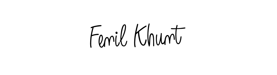 Check out images of Autograph of Fenil Khunt name. Actor Fenil Khunt Signature Style. Angelique-Rose-font-FFP is a professional sign style online. Fenil Khunt signature style 5 images and pictures png