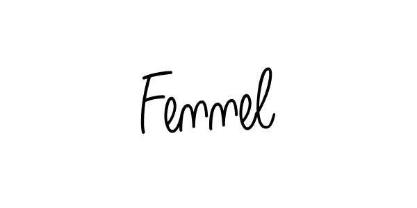 Create a beautiful signature design for name Fennel. With this signature (Angelique-Rose-font-FFP) fonts, you can make a handwritten signature for free. Fennel signature style 5 images and pictures png