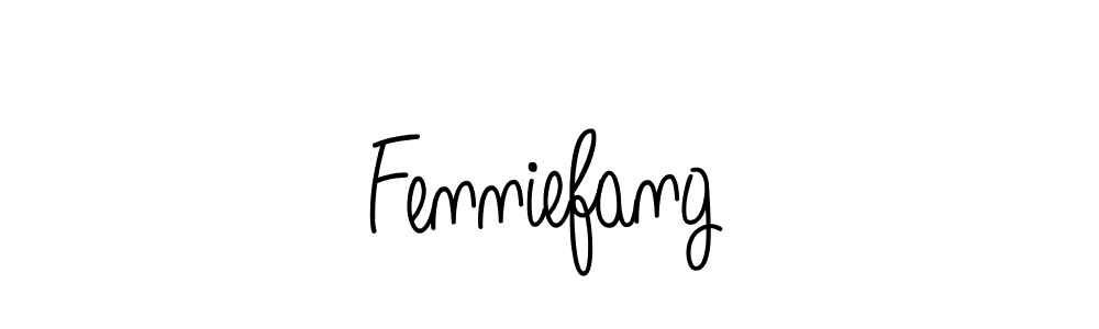 Create a beautiful signature design for name Fenniefang. With this signature (Angelique-Rose-font-FFP) fonts, you can make a handwritten signature for free. Fenniefang signature style 5 images and pictures png