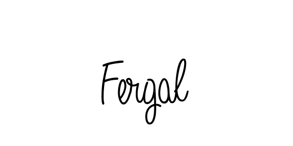 Make a beautiful signature design for name Fergal. Use this online signature maker to create a handwritten signature for free. Fergal signature style 5 images and pictures png