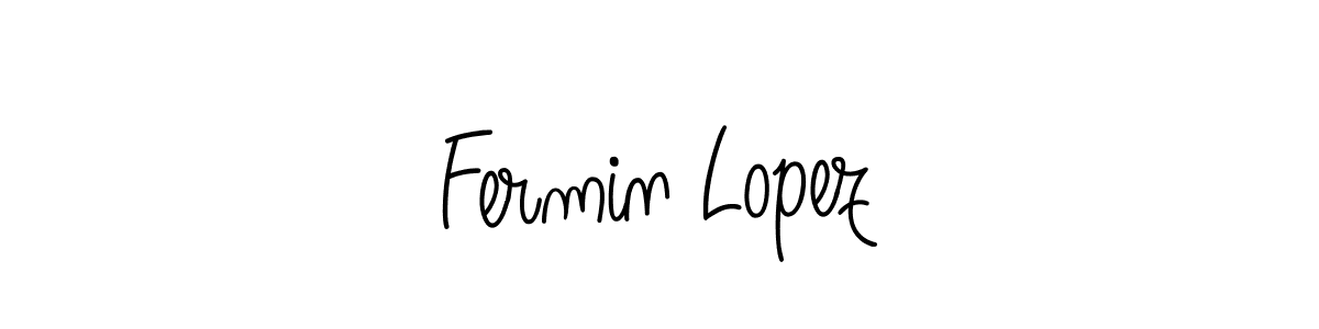 Once you've used our free online signature maker to create your best signature Angelique-Rose-font-FFP style, it's time to enjoy all of the benefits that Fermin Lopez name signing documents. Fermin Lopez signature style 5 images and pictures png