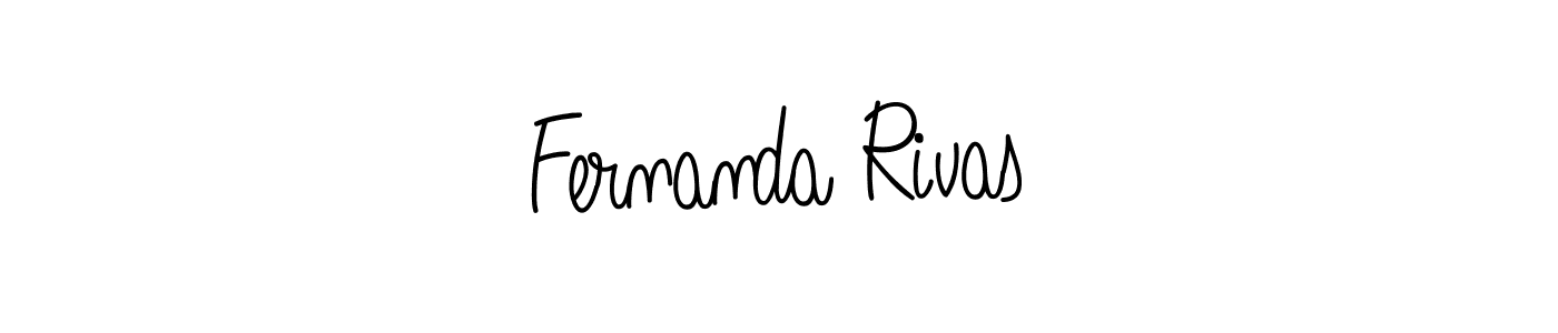 Design your own signature with our free online signature maker. With this signature software, you can create a handwritten (Angelique-Rose-font-FFP) signature for name Fernanda Rivas. Fernanda Rivas signature style 5 images and pictures png