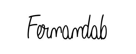 Use a signature maker to create a handwritten signature online. With this signature software, you can design (Angelique-Rose-font-FFP) your own signature for name Fernandab. Fernandab signature style 5 images and pictures png