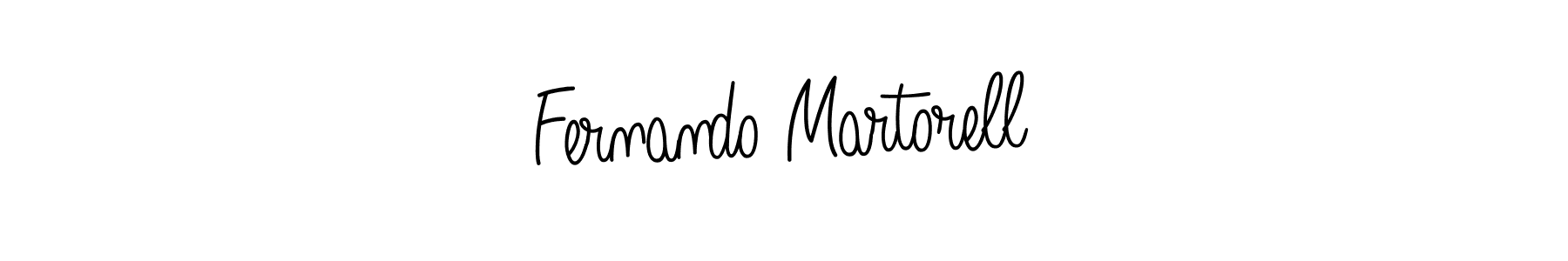 The best way (Angelique-Rose-font-FFP) to make a short signature is to pick only two or three words in your name. The name Fernando Martorell include a total of six letters. For converting this name. Fernando Martorell signature style 5 images and pictures png