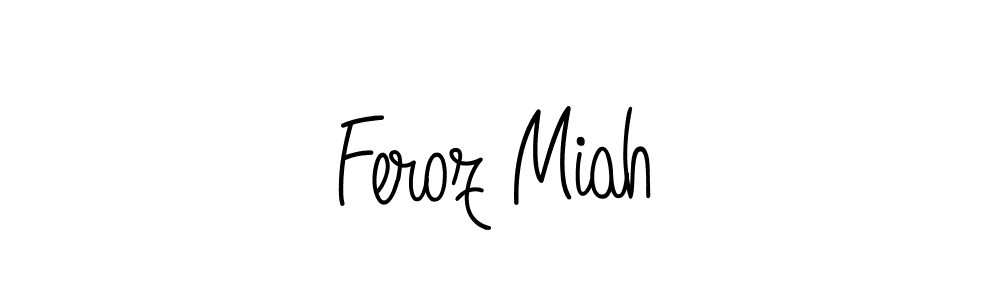 Make a beautiful signature design for name Feroz Miah. Use this online signature maker to create a handwritten signature for free. Feroz Miah signature style 5 images and pictures png