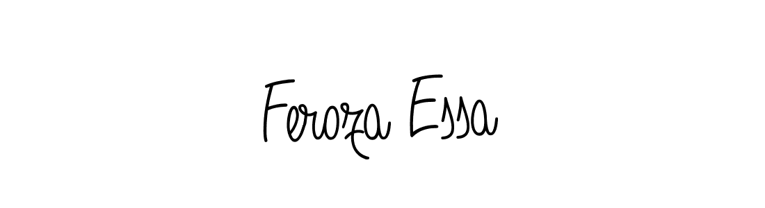 if you are searching for the best signature style for your name Feroza Essa. so please give up your signature search. here we have designed multiple signature styles  using Angelique-Rose-font-FFP. Feroza Essa signature style 5 images and pictures png