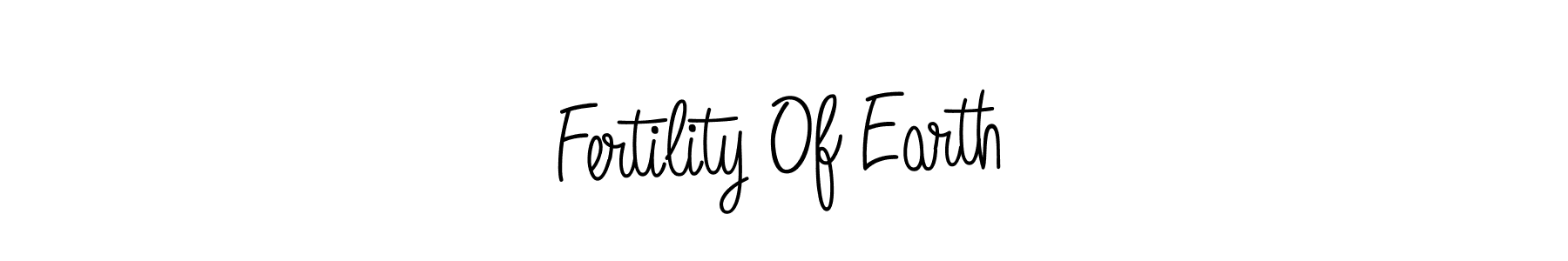 The best way (Angelique-Rose-font-FFP) to make a short signature is to pick only two or three words in your name. The name Fertility Of Earth include a total of six letters. For converting this name. Fertility Of Earth signature style 5 images and pictures png