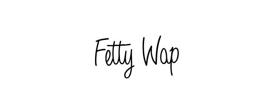 You should practise on your own different ways (Angelique-Rose-font-FFP) to write your name (Fetty Wap) in signature. don't let someone else do it for you. Fetty Wap signature style 5 images and pictures png