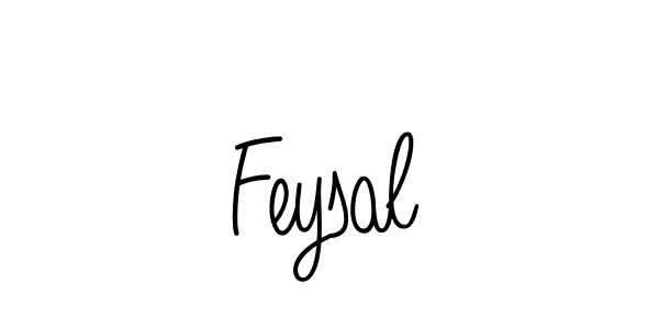 Also we have Feysal name is the best signature style. Create professional handwritten signature collection using Angelique-Rose-font-FFP autograph style. Feysal signature style 5 images and pictures png